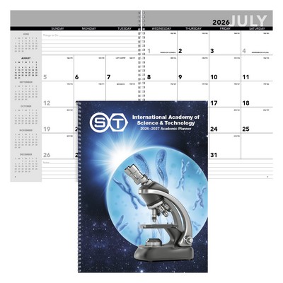Triumph® Calendars Academic Year Desk Planner with Custom Cover